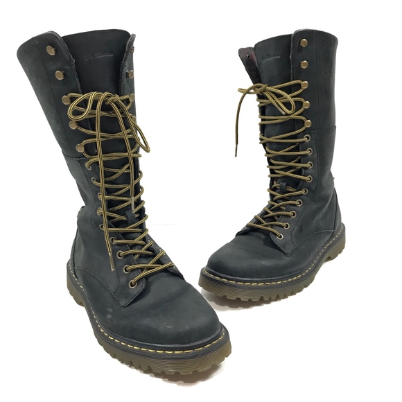 dr marten fold over boots